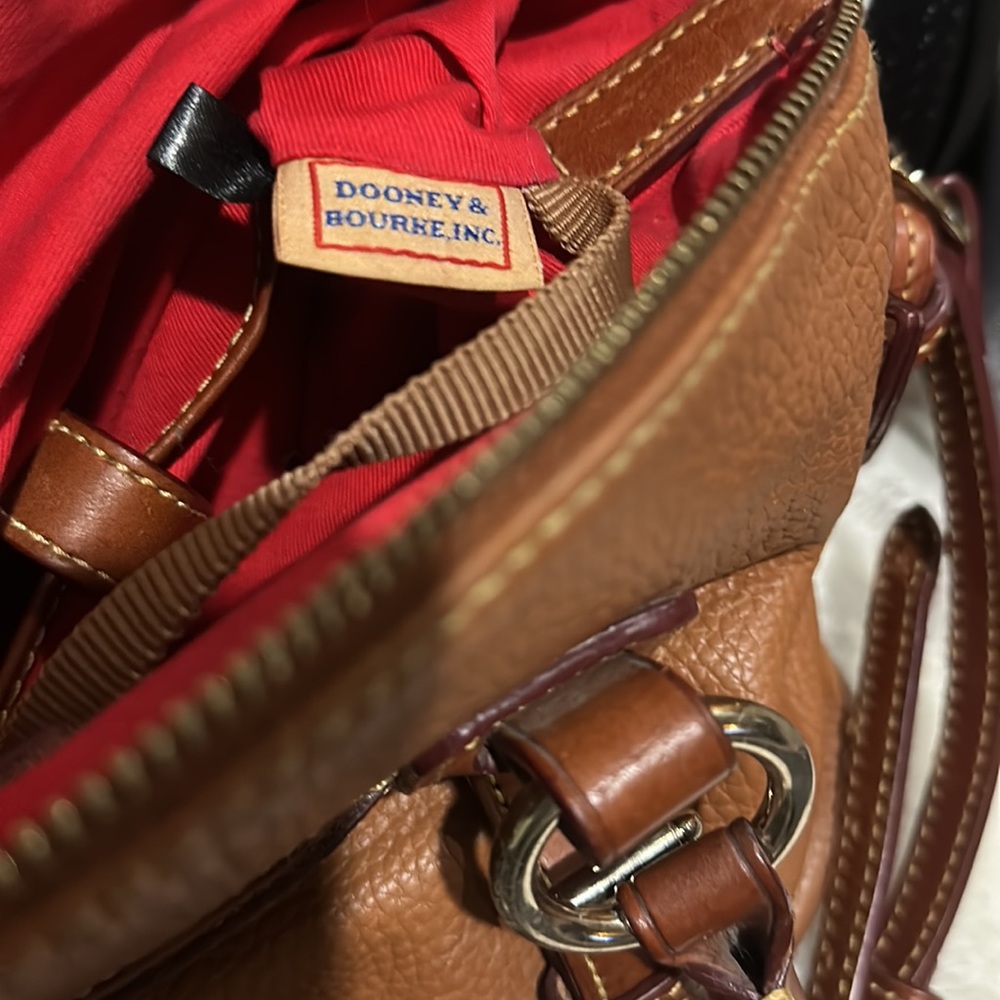 Dooney & Bourke All Weather Leather Satchel - Picture 5 of 10